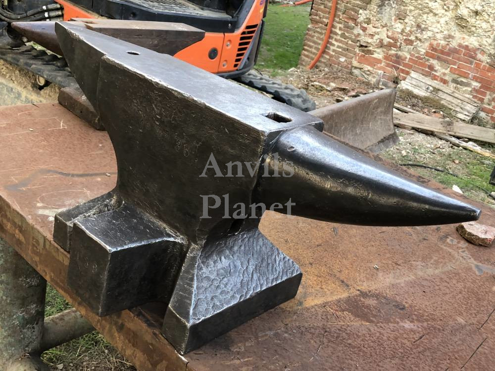 SOLD 306 lbs Original Peddinghaus blacksmith anvil Anvils