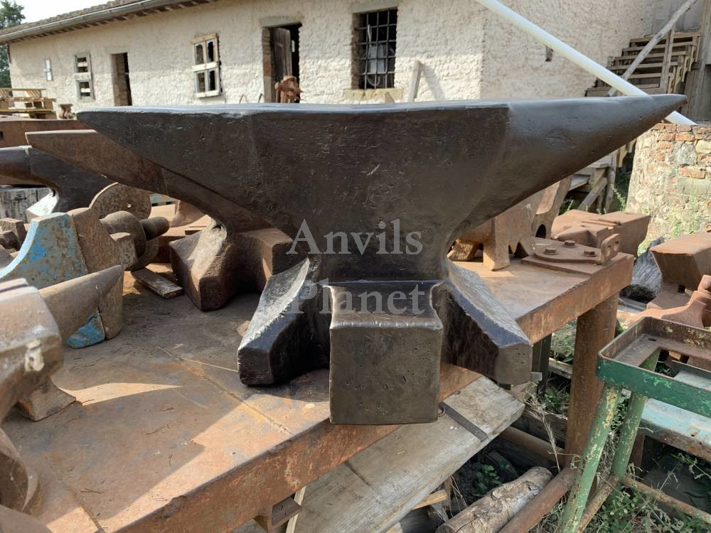 SPECIAL PRICE - Forged german anvil HPW with XL upsetting block 439 lbs - Incudine tedesca forgiata HPW da 199 kg